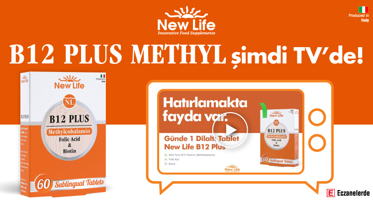 B12 Plus Methyl Şimdi TV’de!